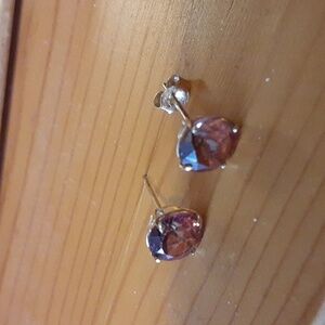 10K Mystic Topaz Studs